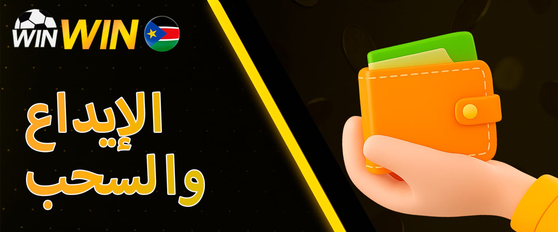 خيارات الإيداع والسحب
