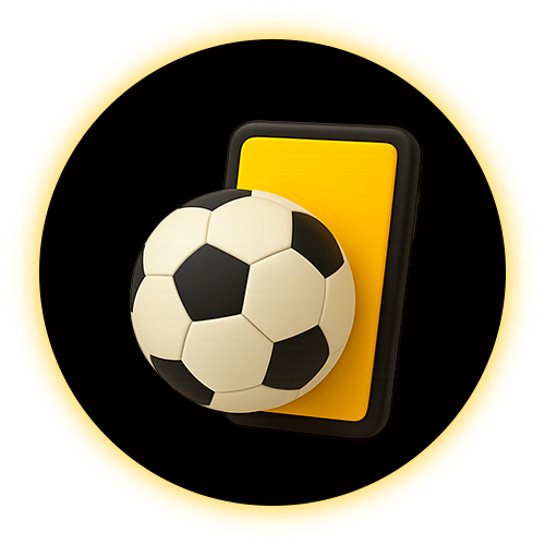 Football betting highlight icon