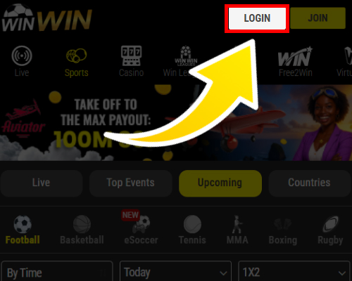 Login to your betting account