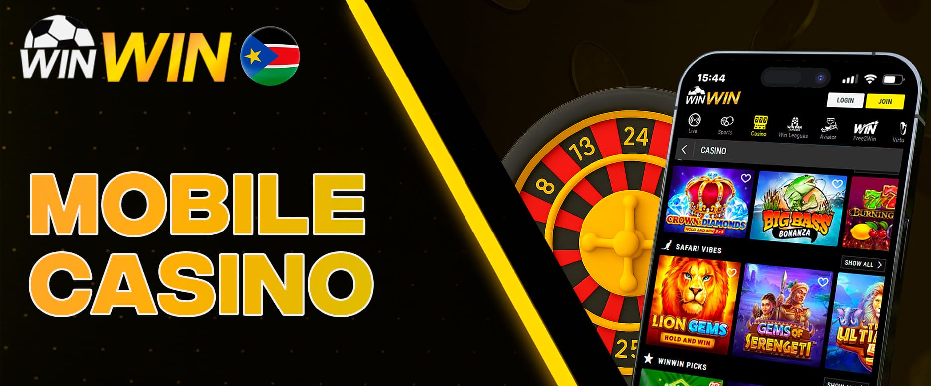 Play casino games on your phone