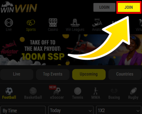 Click Join to create account