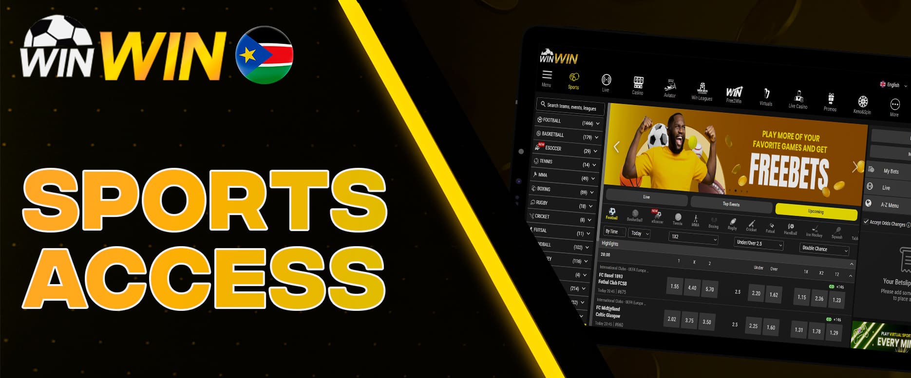 Unlimited access to sports wagers